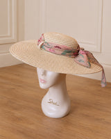 Vintage Tilt Hat - Hydrangea