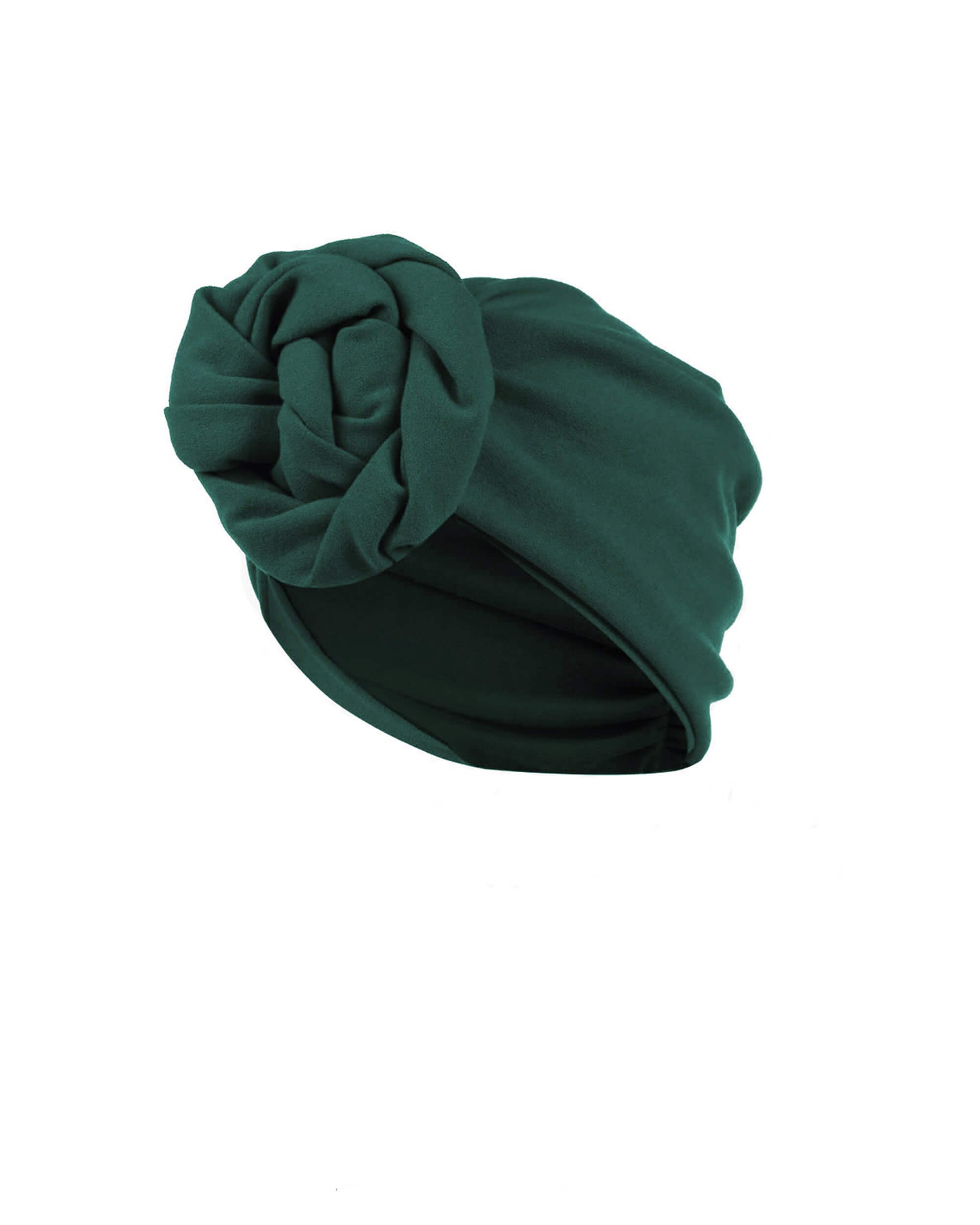 1940s Turban - Racing Green