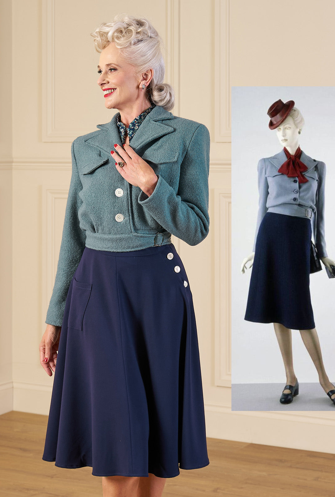 1940s Utility Buckle Jacket - Sample