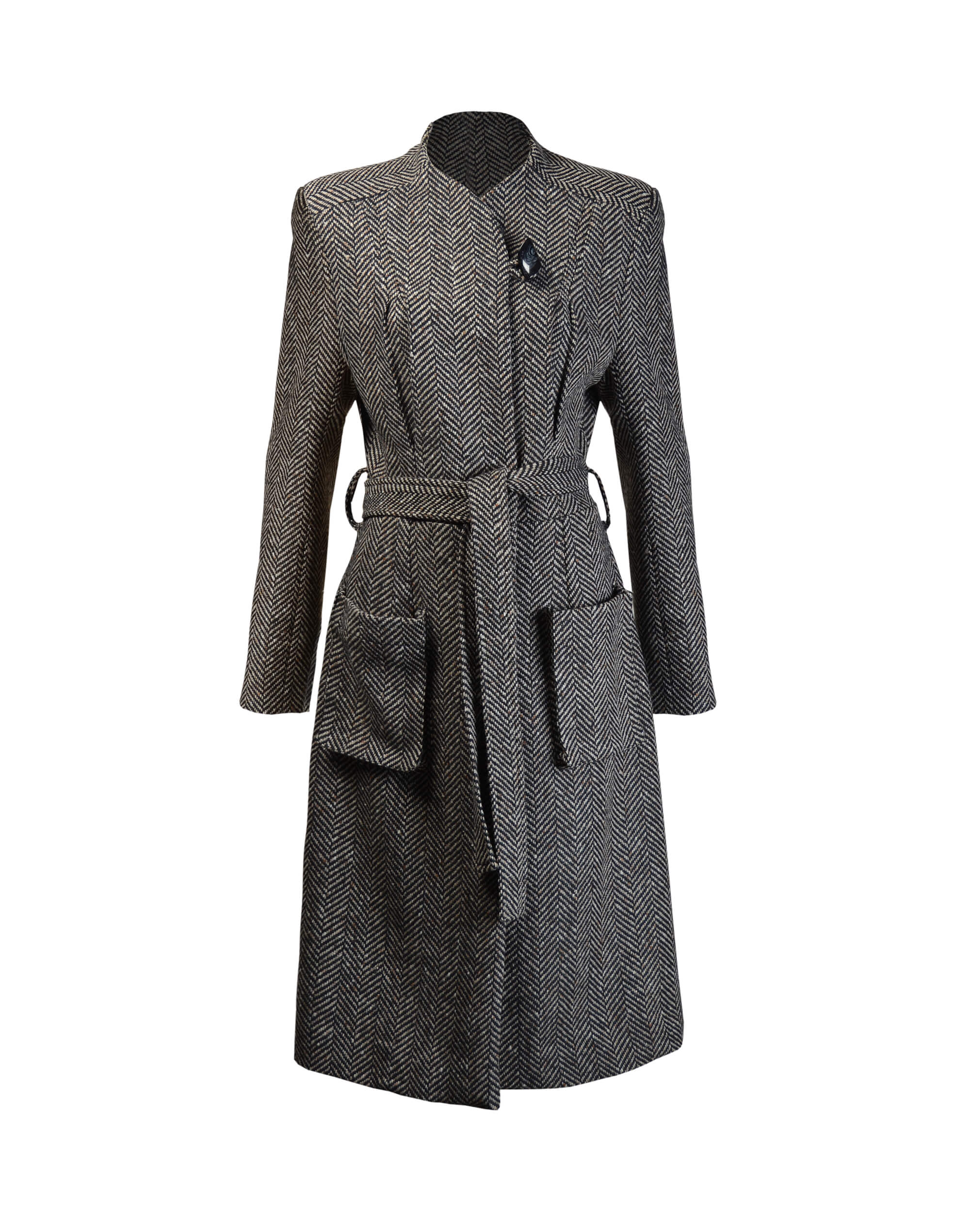 40s Utility Coat - Chevron