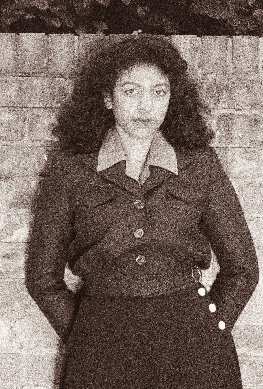 1940s Utility Buckle Jacket in Derby Wool