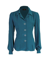 1940s Victory Blouse - Dragonfly