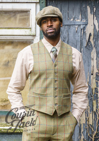 Classic Waistcoat - Green Check