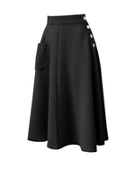 40s Whirlaway Skirt - Black